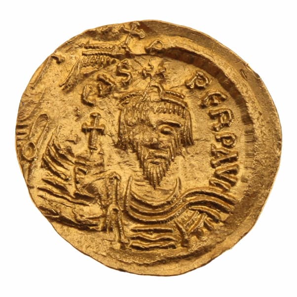Solidus Phocas Double Struck 602-10AD