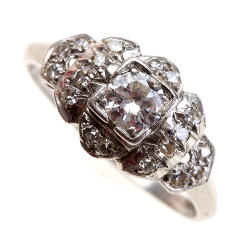 Platinum Diamond Ring