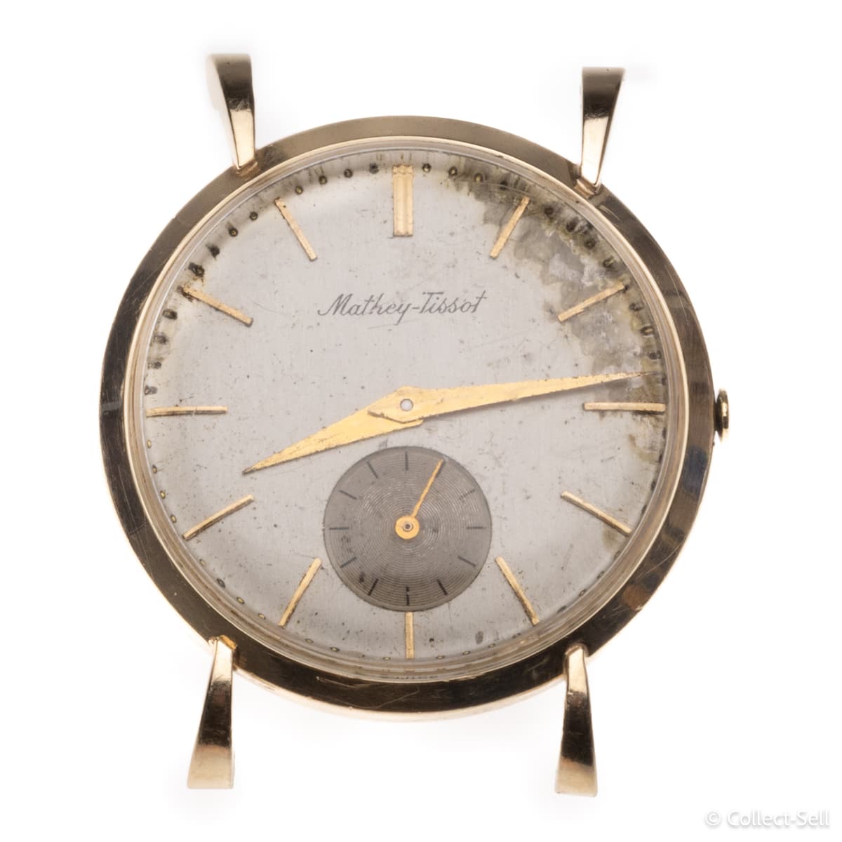 Mathey - Tissot 14K Gold Wrist Watch