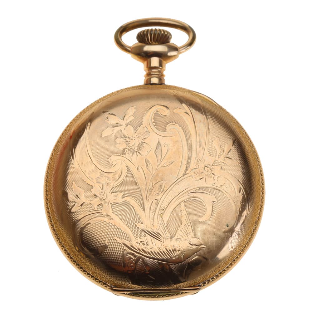 Hamilton 16s 21j Grade 993 Model 2 Hunting Pendant Set Pocket Watch