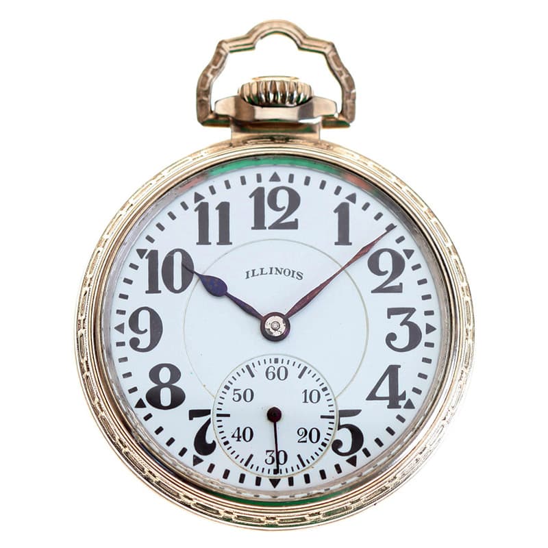 Illinois 21 Jewel Type III Sixty Hour Bunn Special Pocket Watch