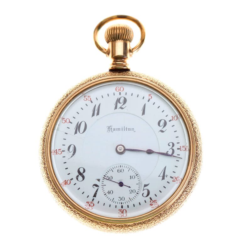 Hamilton 950 23 Jewel Locomotive Pocket Watch