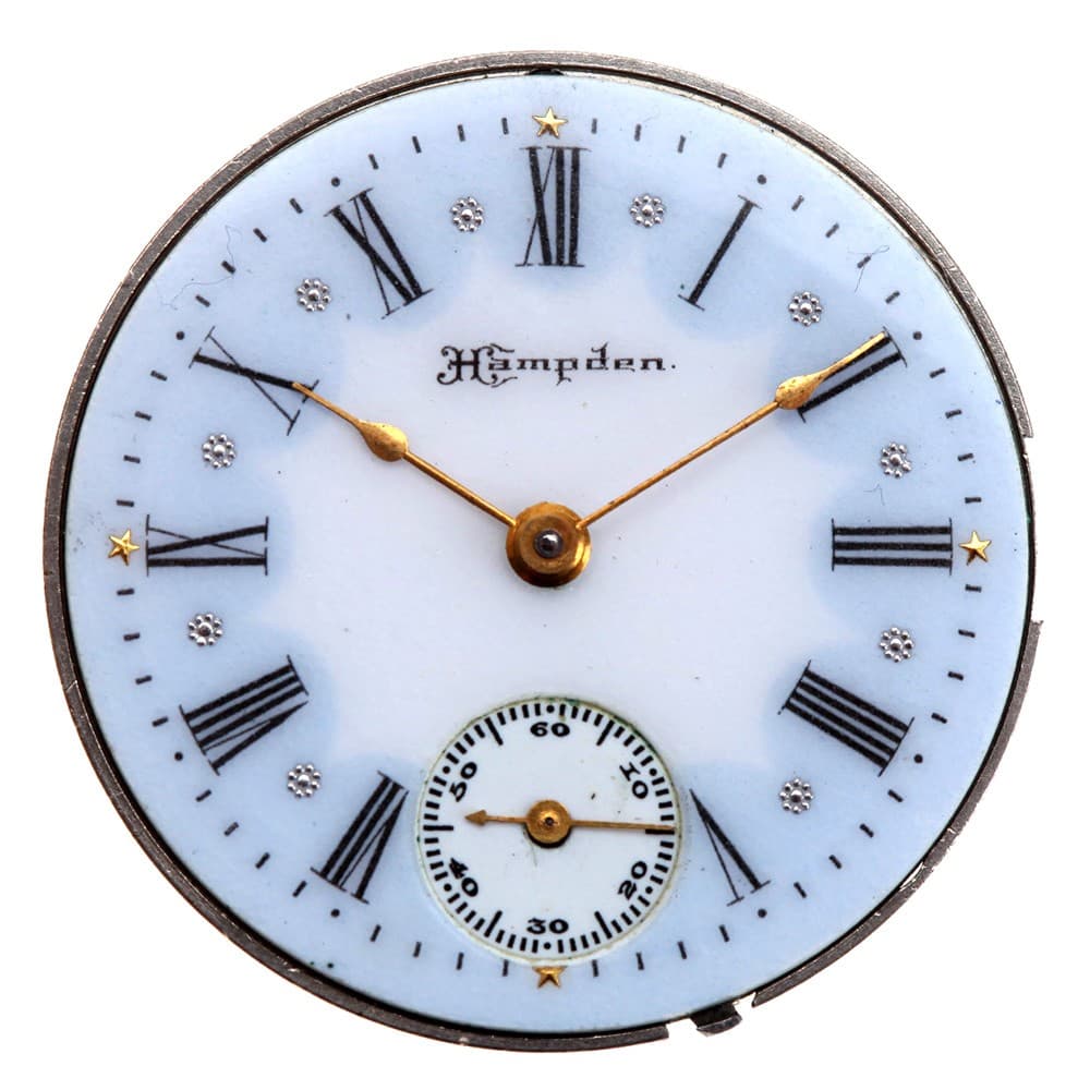 Hampden 3 0s 7j Molly Stark Hunting Lever Set Nickel Movement