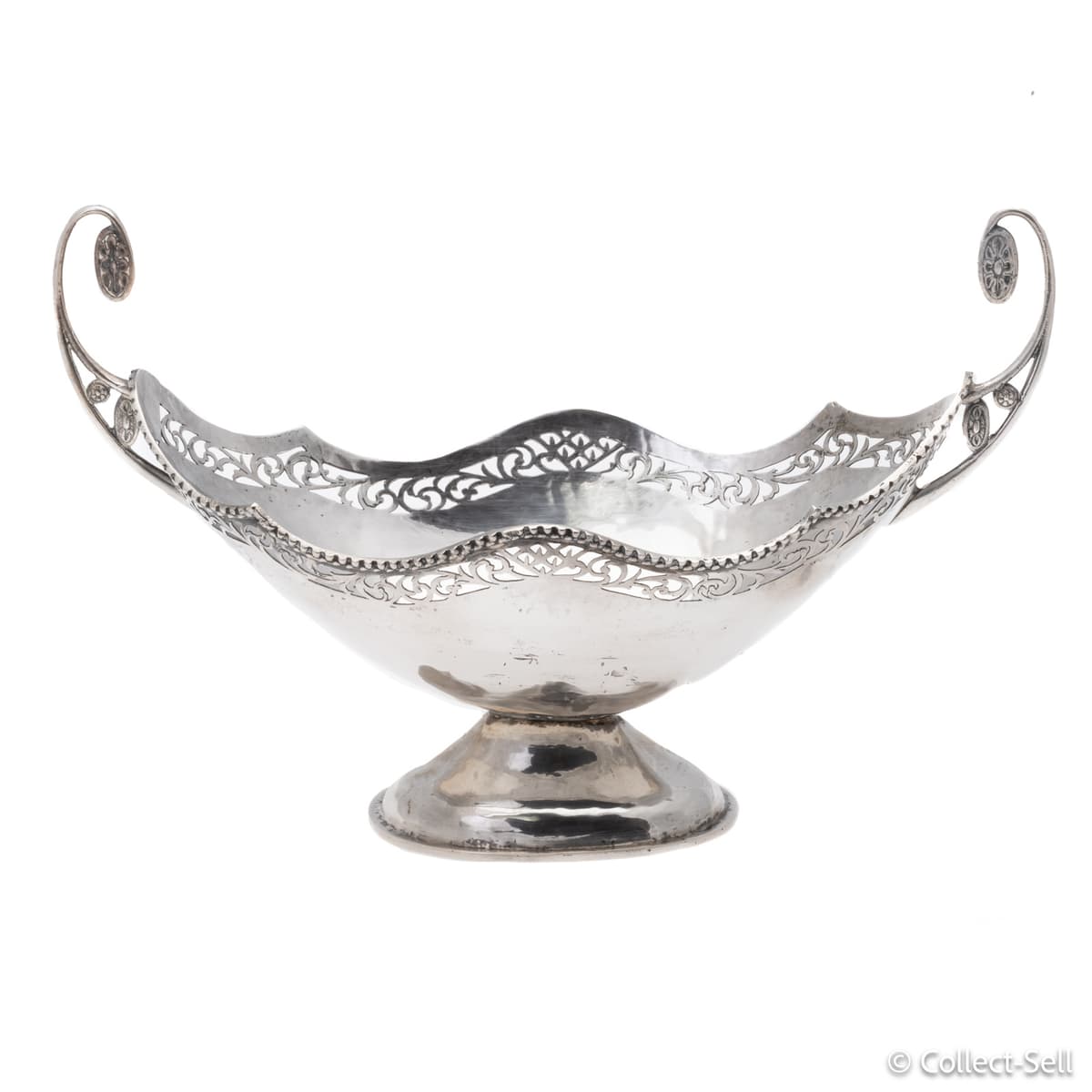 Antique .900 Silver Centerpiece Bowl