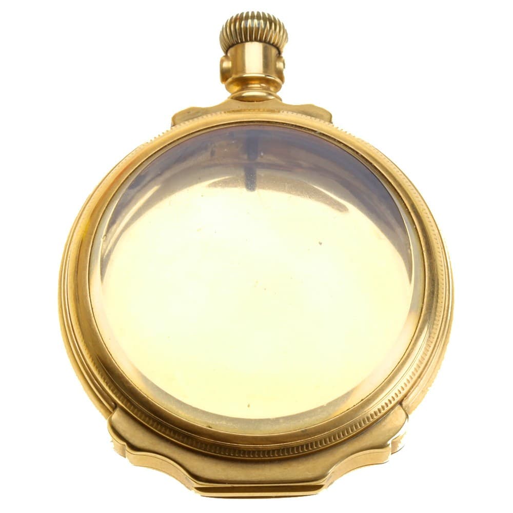 Box Hinged Gold Pocket Watch Case